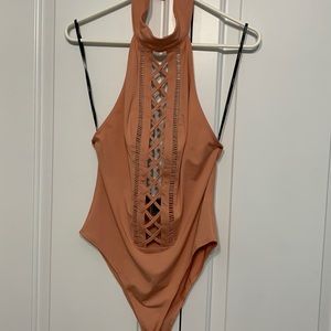 Open back bodysuit